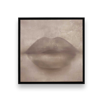 Picture of art in a Satin Black frame