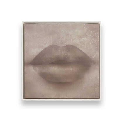 [Color:Opaque White], Picture of art in a White frame