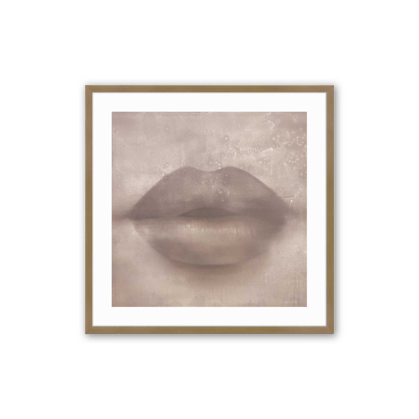 [Color:Brushed Gold], Picture of art in a Brushed Gold frame