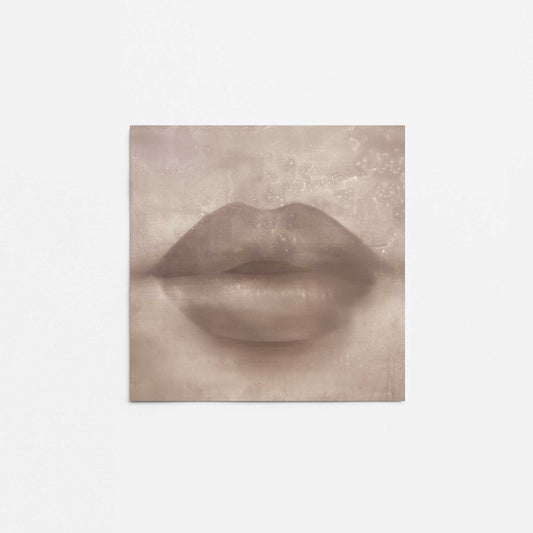 Whispered Kiss Brown Promotional Rolled Print