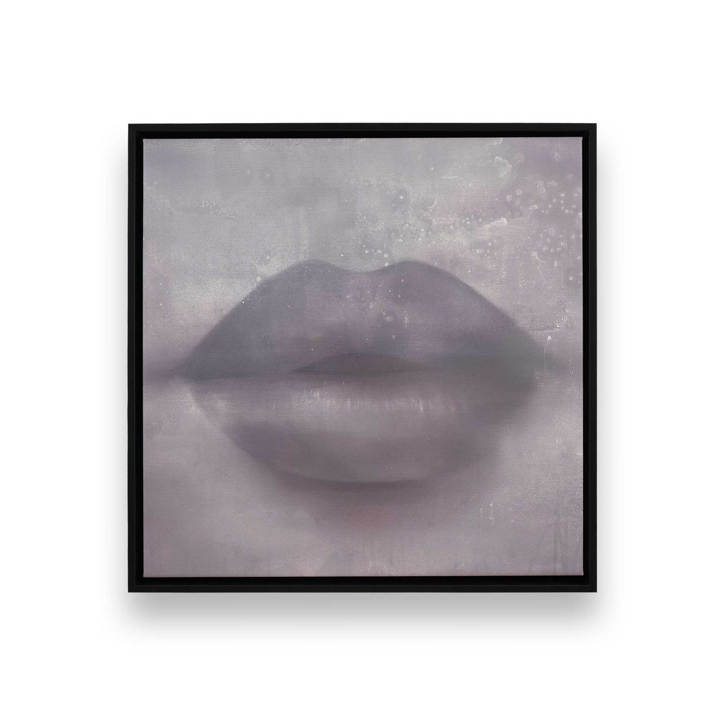 Picture of art in a Satin Black frame