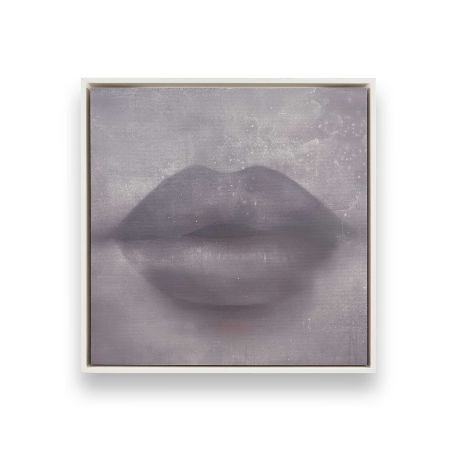 [Color:Opaque White], Picture of art in a White frame