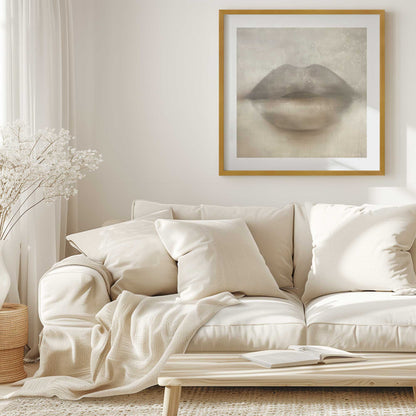 Whispered Kiss Sepia Print