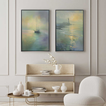 Guiding Light Set of 2 Print on Canvas