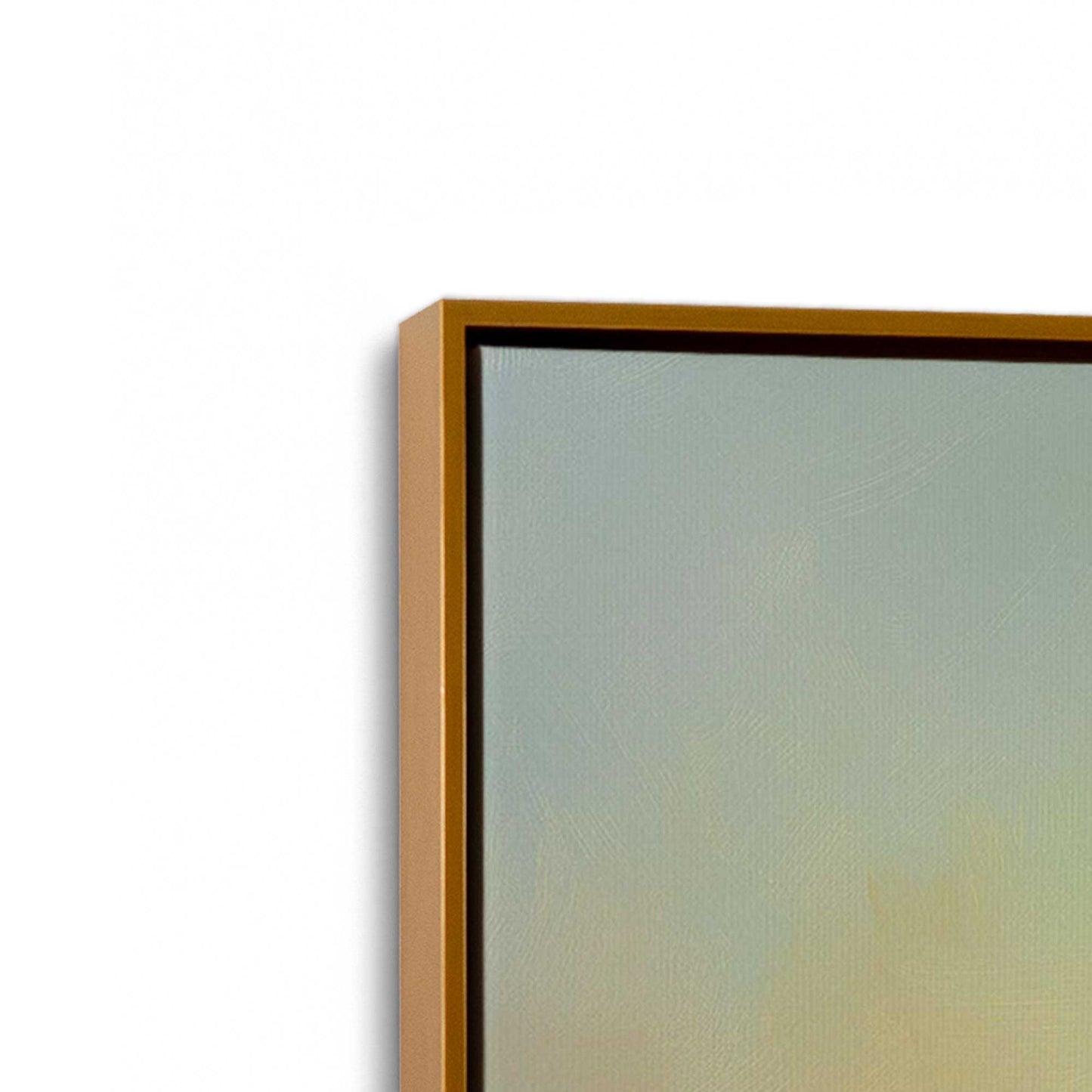 [Color:Polished Gold] Picture of the corner of the art