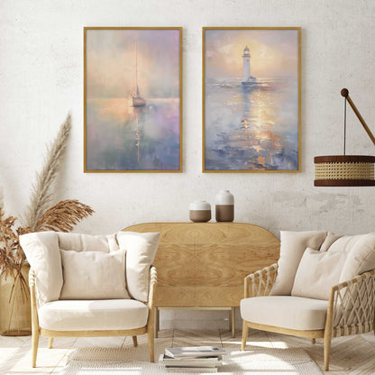 Ocean's Sentinel Set of 2 Print on Archival Matte Paper