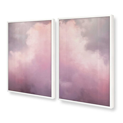 [Color:Opaque White] Picture of art in a Opaque White frame at an angle