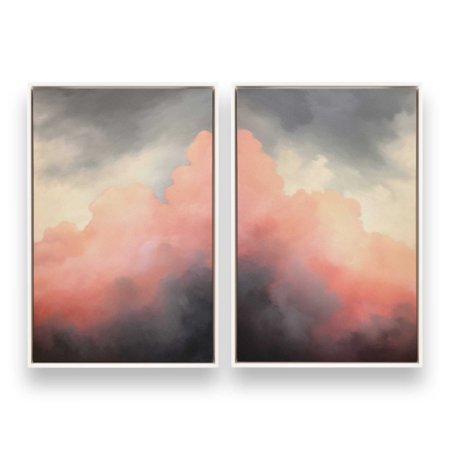 [Color:Opaque White] Picture of art in a White frame