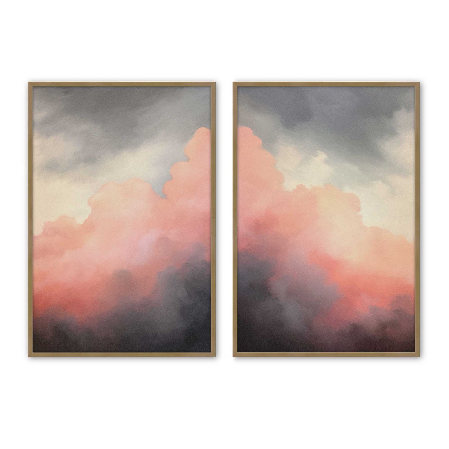 [Color:Brushed Gold] Picture of art in a Brushed Gold frame