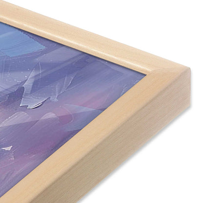 [Color:Raw Maple] Picture of art in a Raw Maple frame of the corner