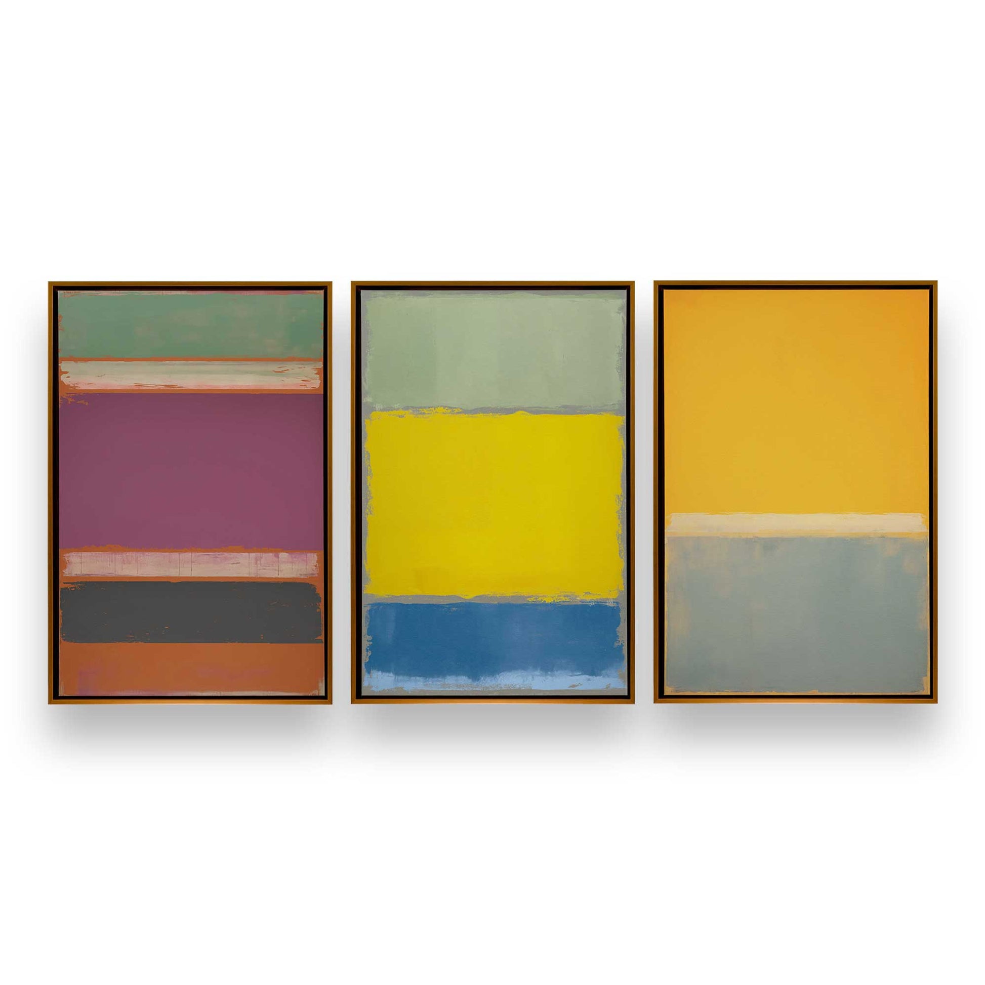 [Color:Polished Gold] Picture of art in a Polished Gold frame