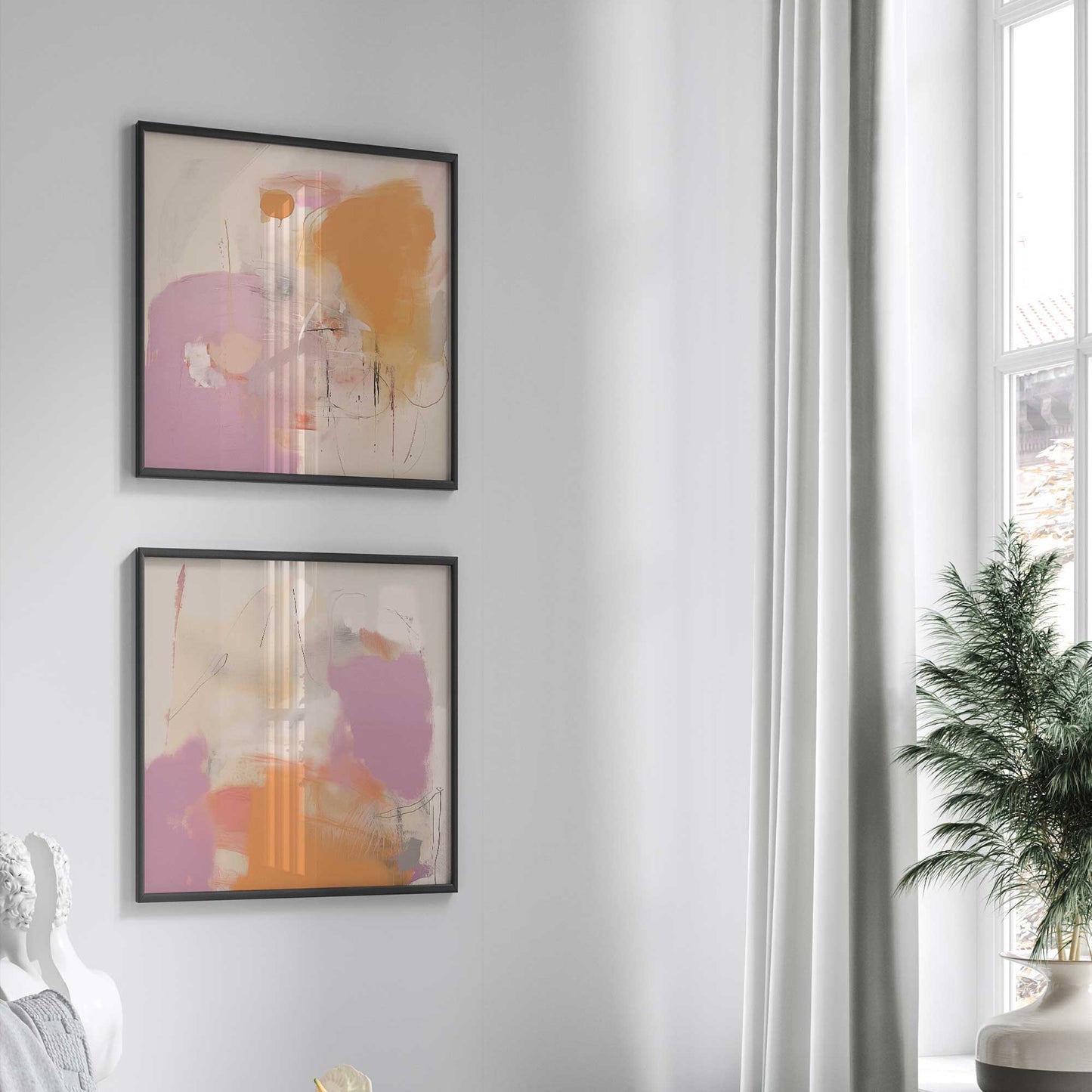 Cotton Candy Delight Set of 2 Print on Archival Matte Paper