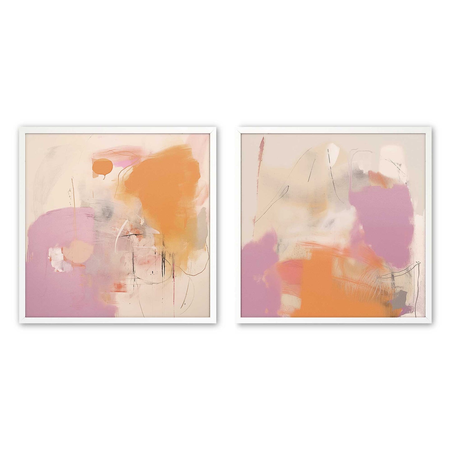 [Color:Opaque White] Picture of art in a Opaque White frame