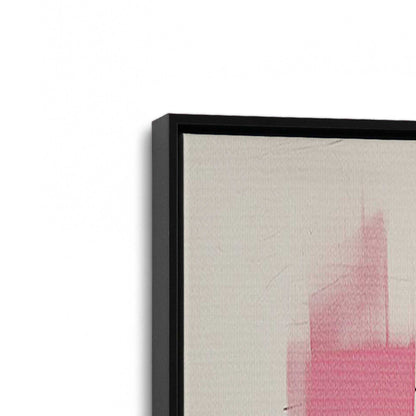 Graphite Pink Fusion Set of 2 Print on Canvas