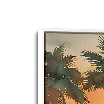 [Color:Opaque White], Picture of art in a White frame at an angle