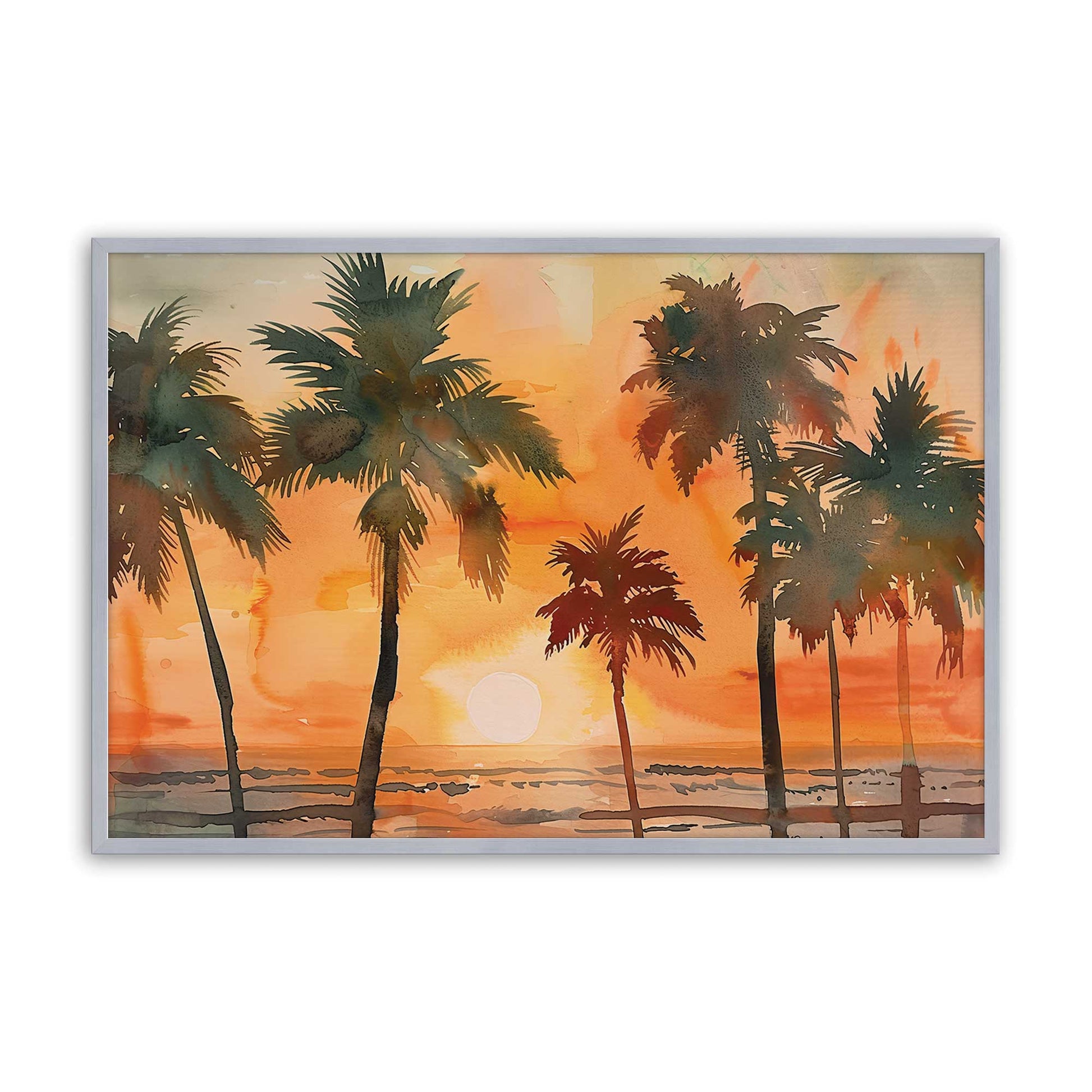 [Color:Polished Chrome], Picture of art in a Polished Chrome frame