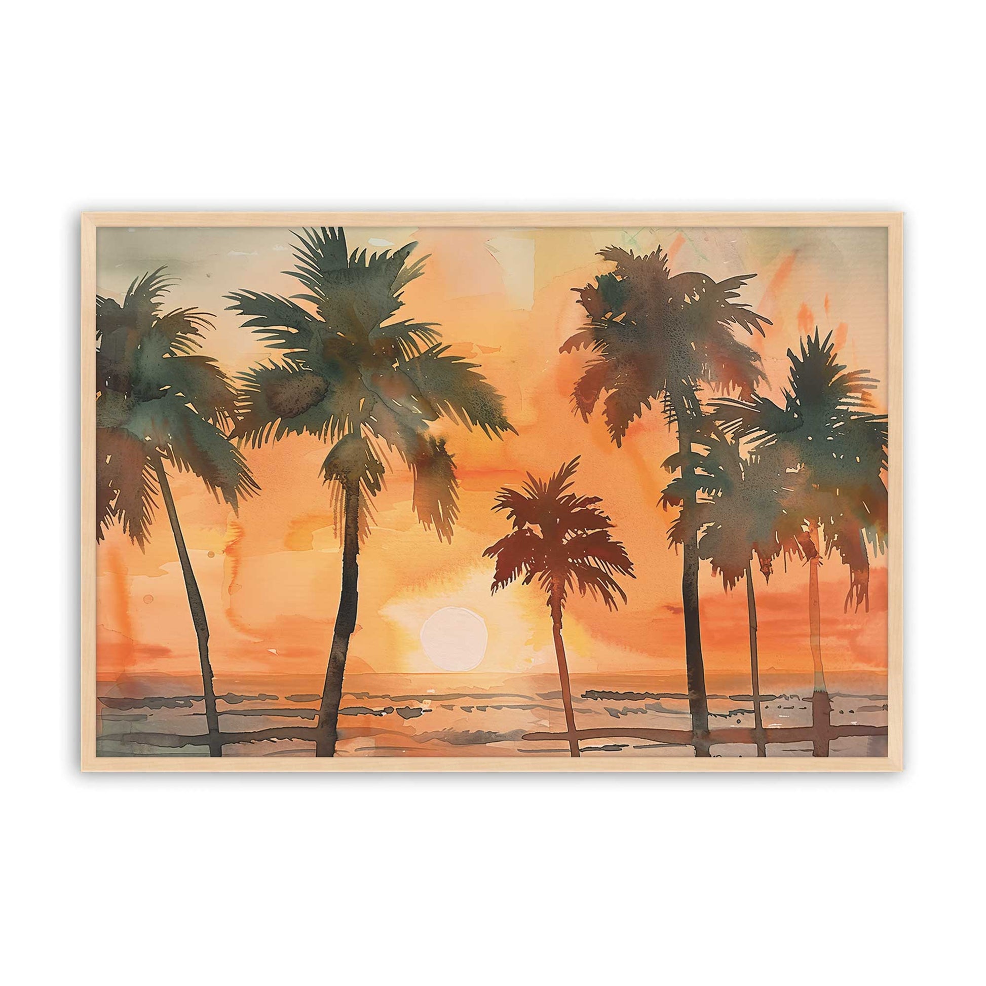 [Color:Raw Maple], Picture of art in a Raw Maple frame