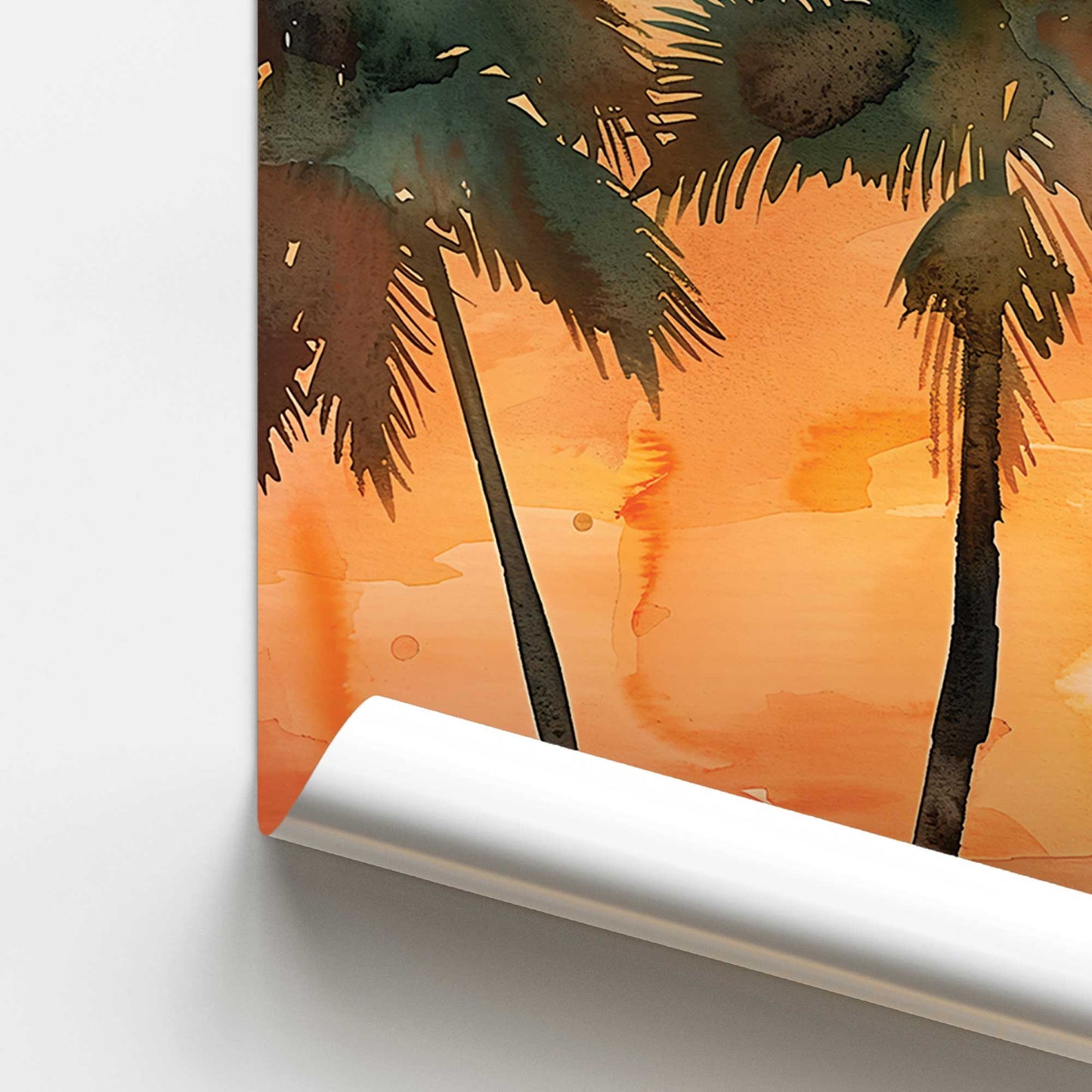 [Color:Rolled Print], Picture of close up of art