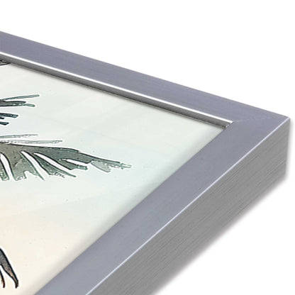 [Color:Polished Chrome], Picture of art in a Polished Chrome frame at an angle