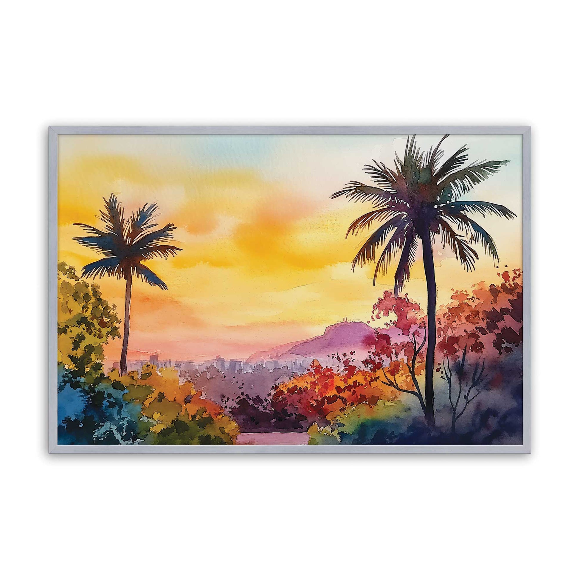 [Color:Polished Chrome], Picture of art in a Polished Chrome frame
