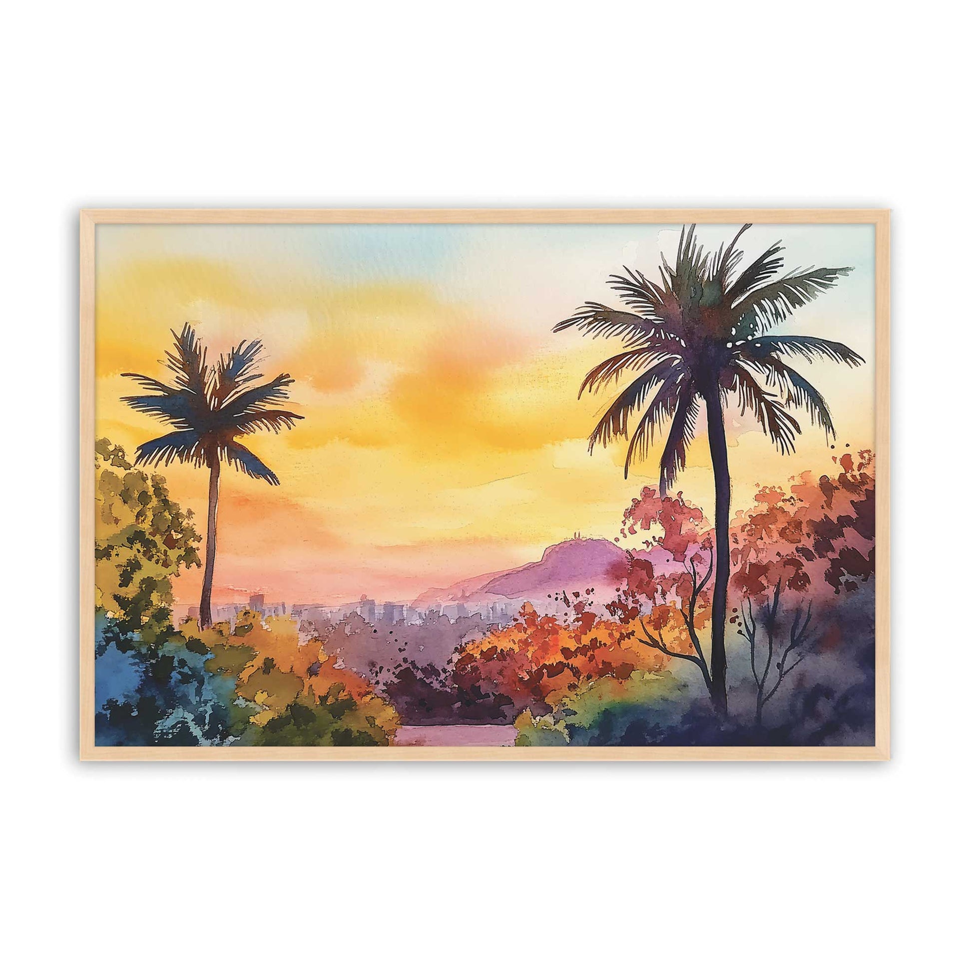 [Color:Raw Maple], Picture of art in a Raw Maple frame