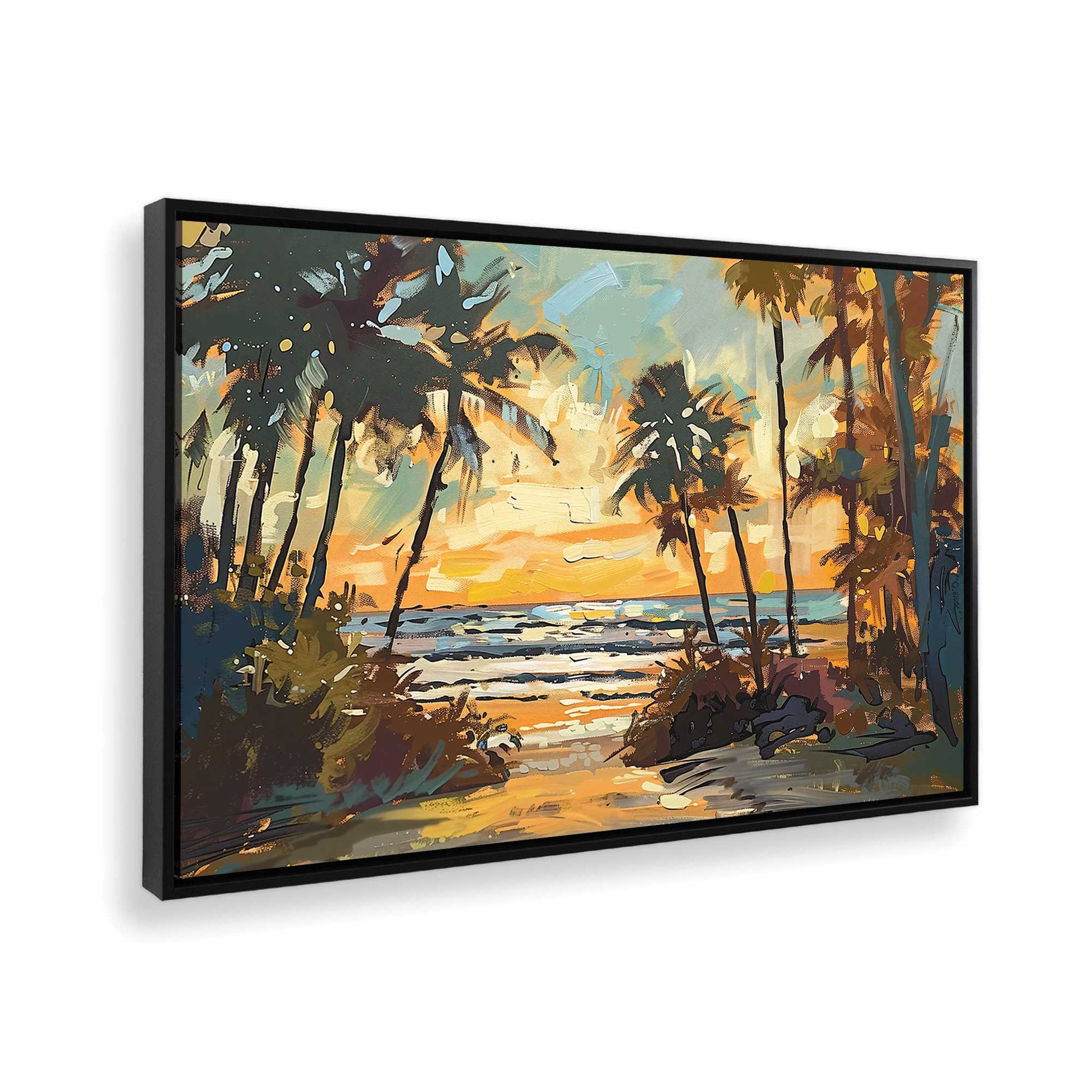 [Color:Satin Black], Picture of the corner of the art