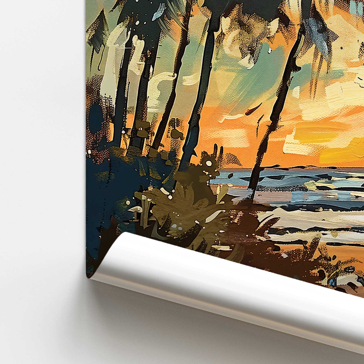 [Color:Rolled Print], Picture of close up of art