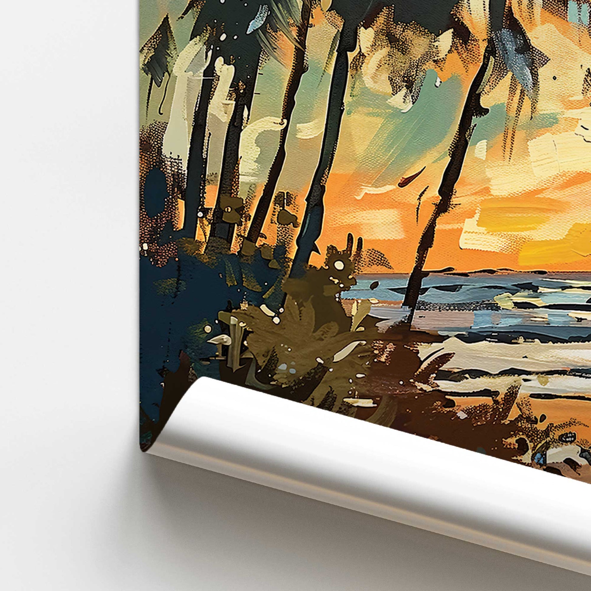 [Color:Rolled Print], Picture of close up of art