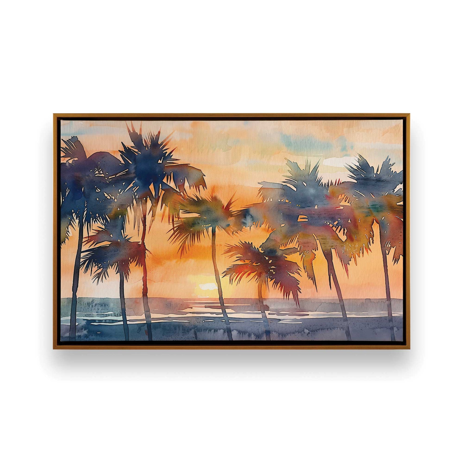 [Color:Polished Gold], Picture of art in a Polished Gold frame