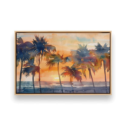[Color:American Maple], Picture of art in a American Maple frame