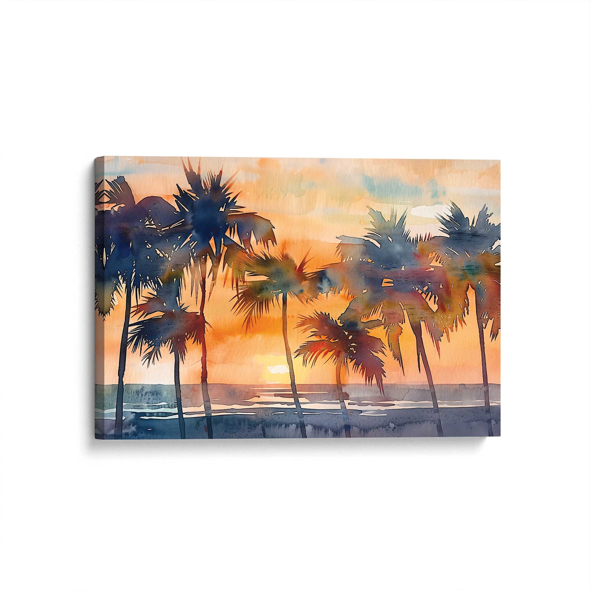 [Color:Stretched Canvas], Picture of art at an angle