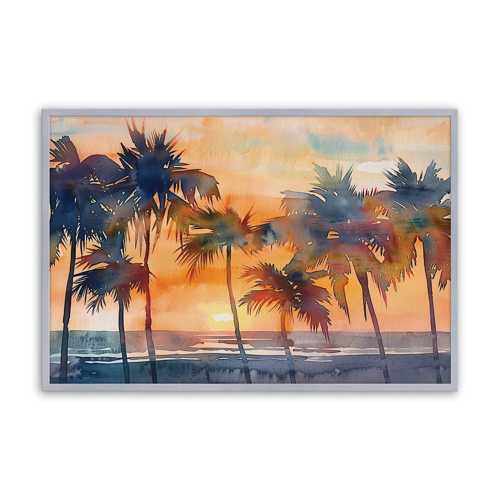 [Color:Polished Chrome], Picture of art in a Polished Chrome frame