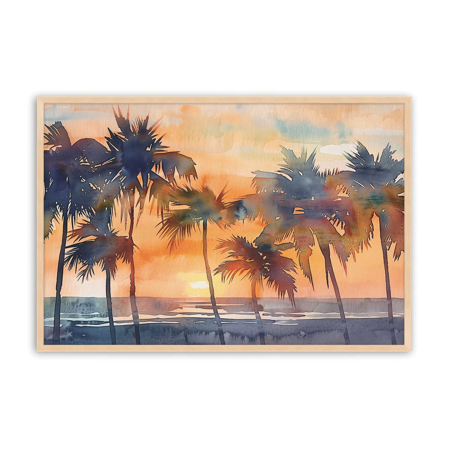 [Color:Raw Maple], Picture of art in a Raw Maple frame