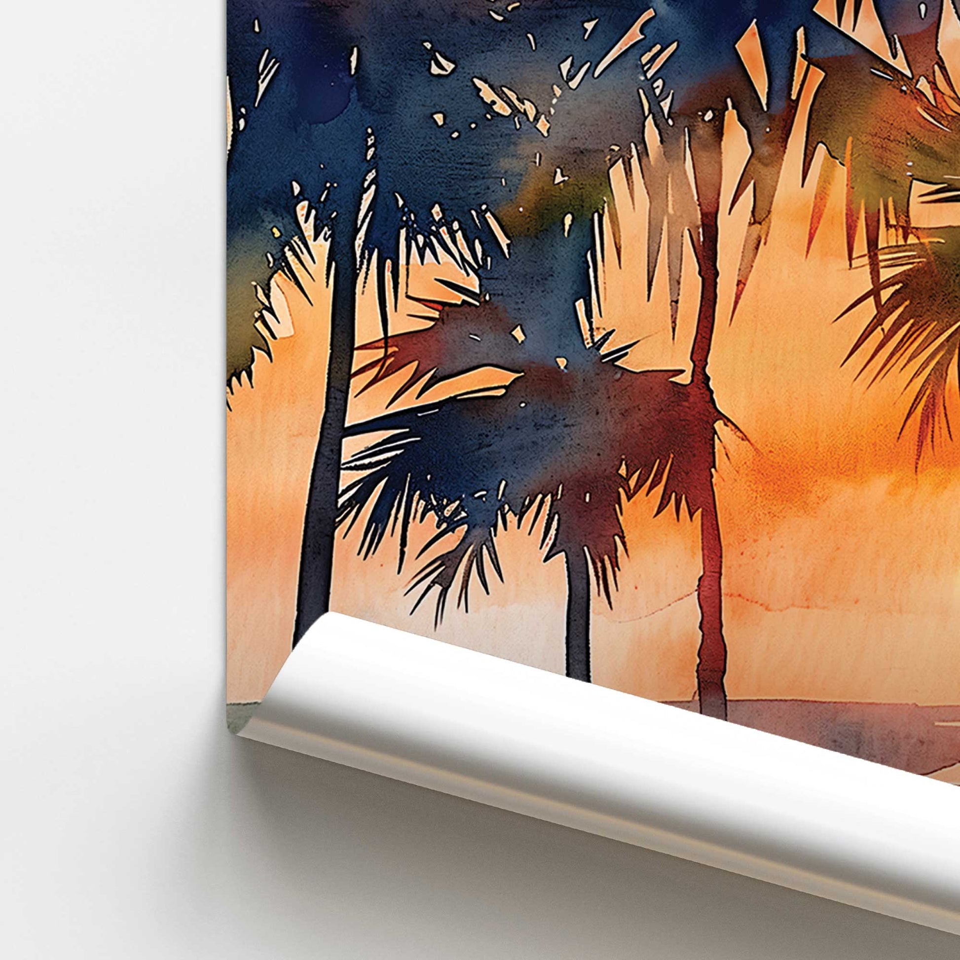 [Color:Rolled Print], Picture of close up of art