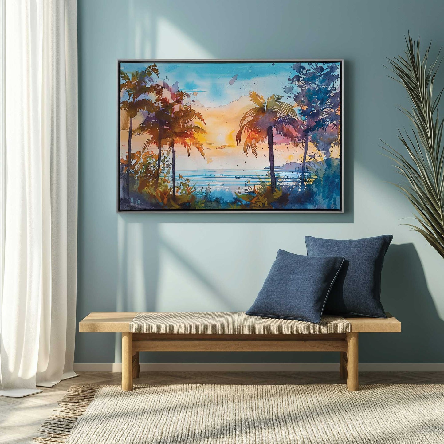 Picture of art in a room