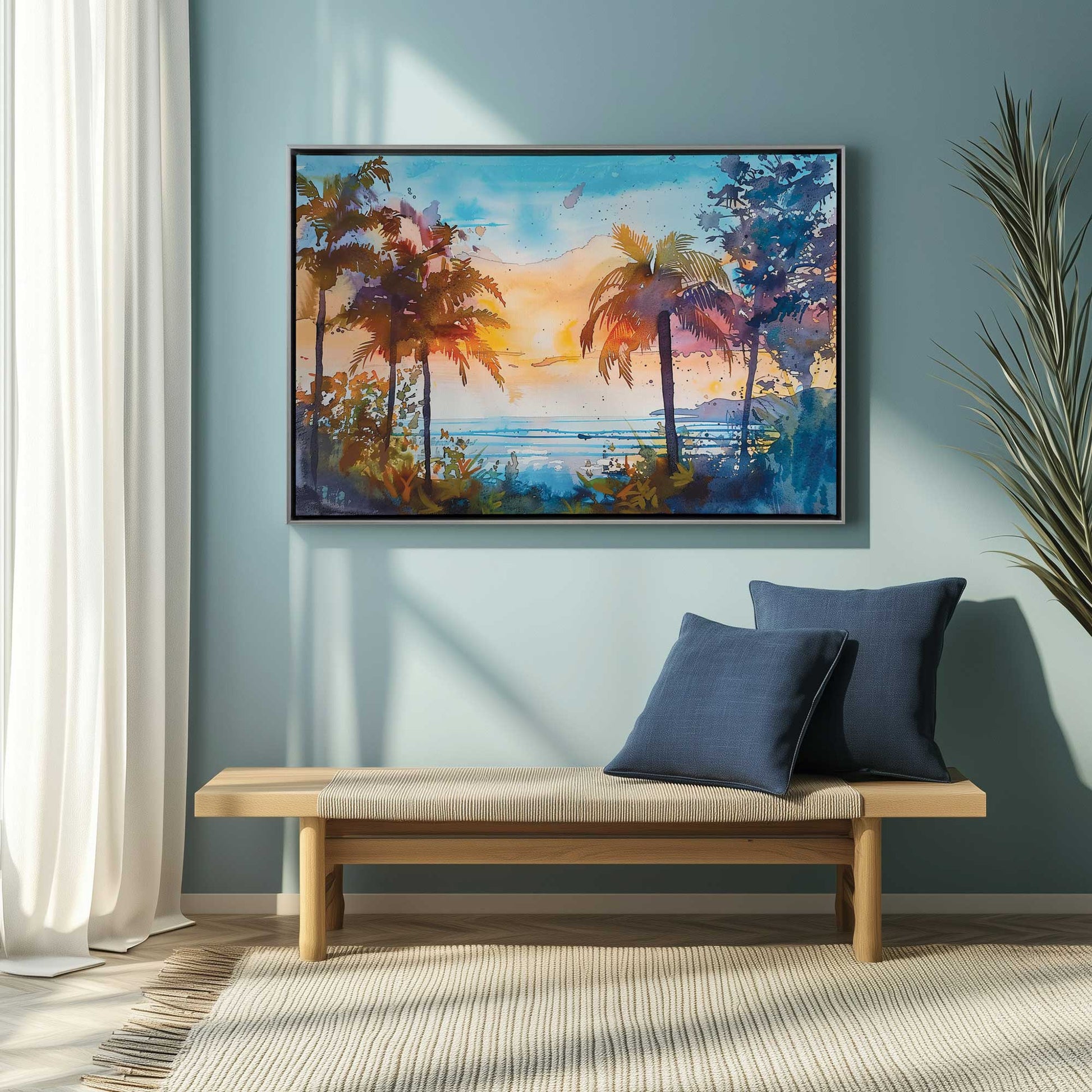 Picture of art in a room