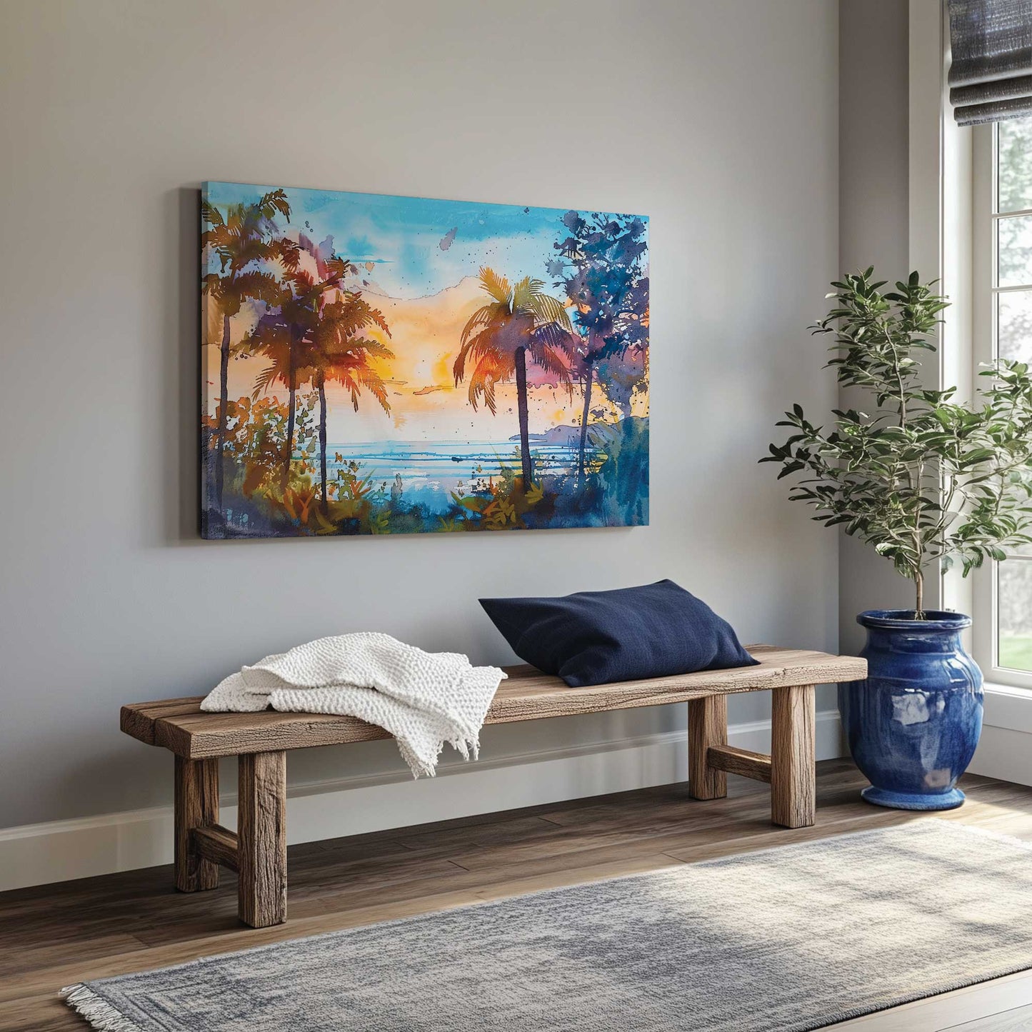 Picture of art in a room