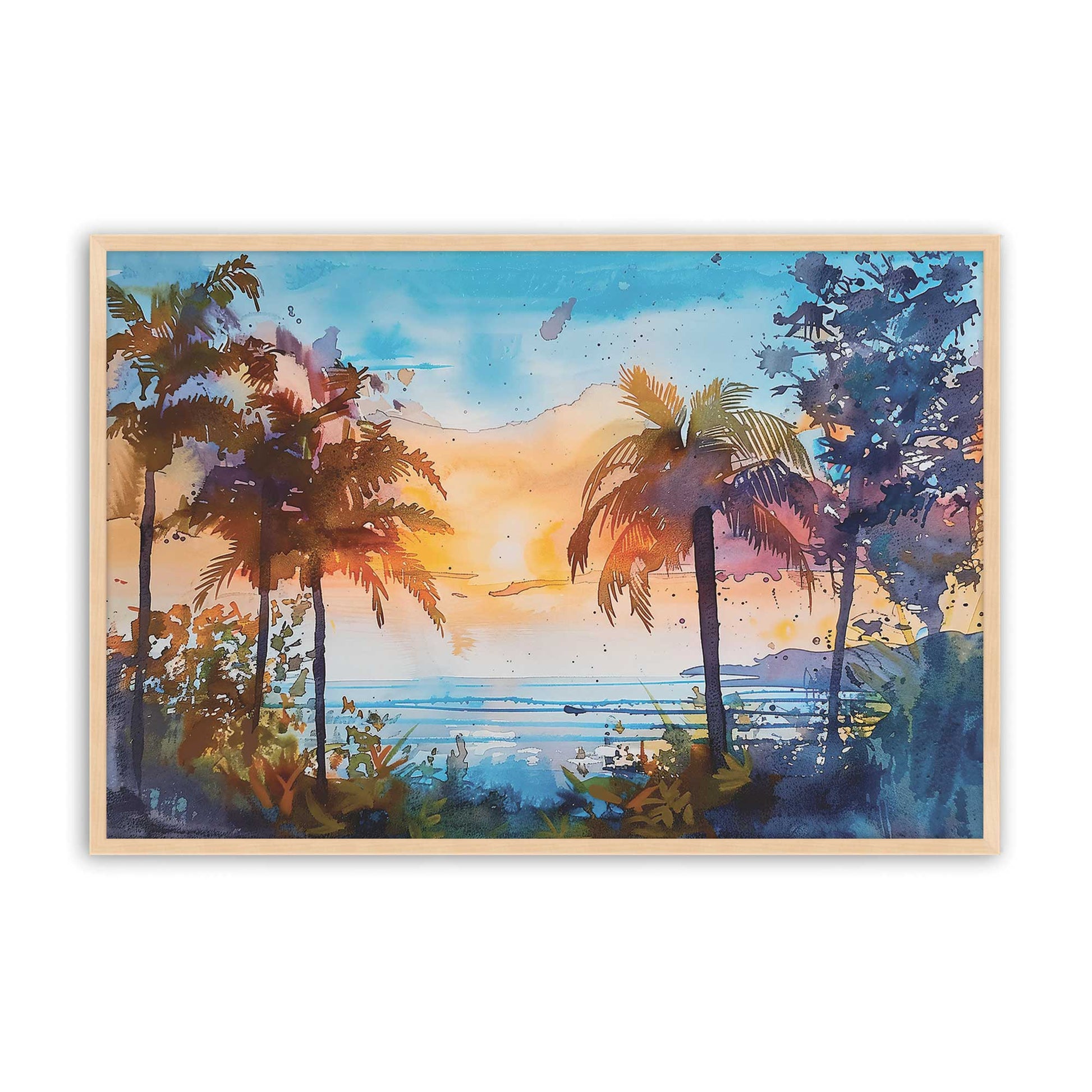 [Color:Raw Maple], Picture of art in a Raw Maple frame