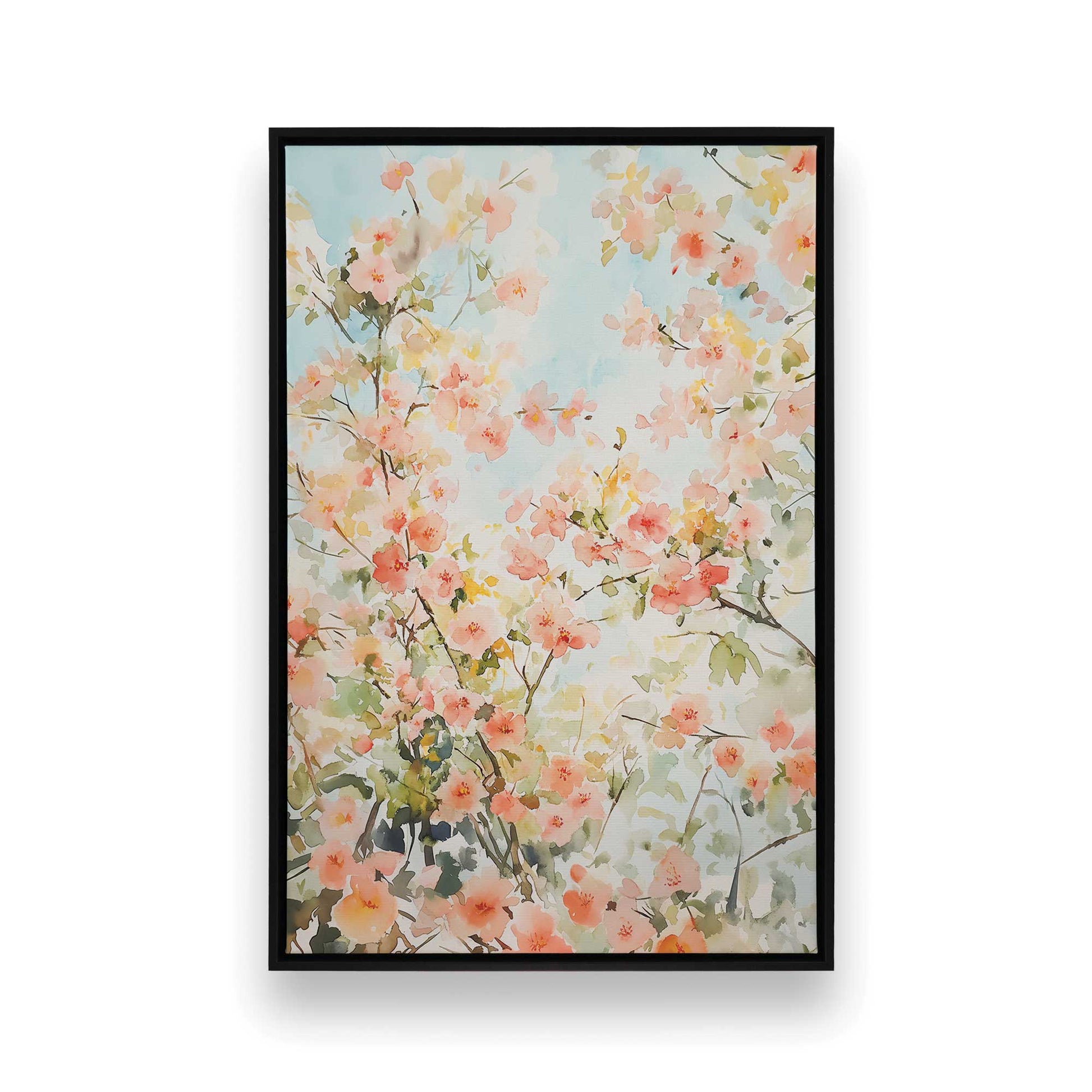 [Color:Satin Black], Picture of art in a Satin Black frame