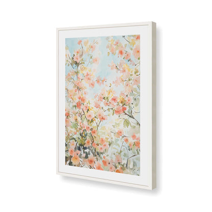 [Color:Opaque White], Picture of art in a Opaque White frame of the corner