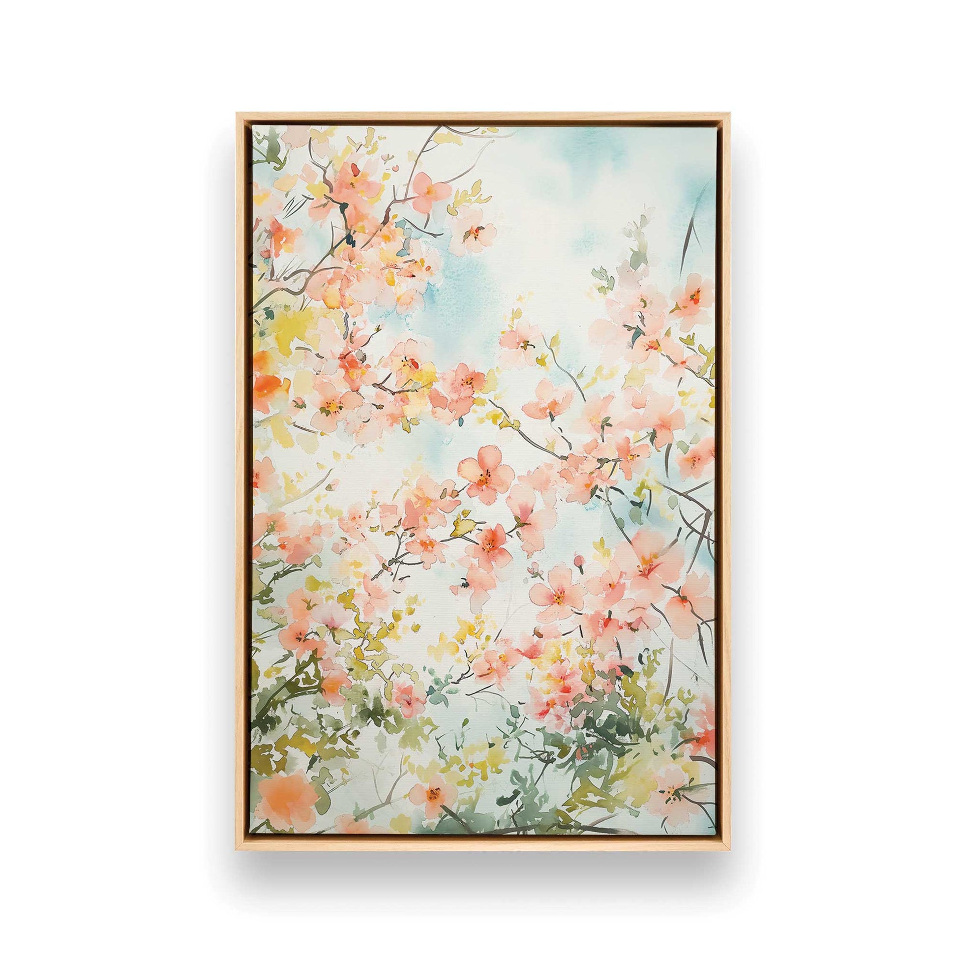 [Color:American Maple], Picture of art in a American Maple frame