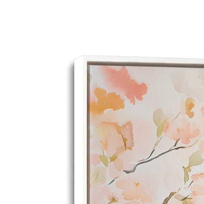 [Color:Opaque White], Picture of art in a White frame at an angle