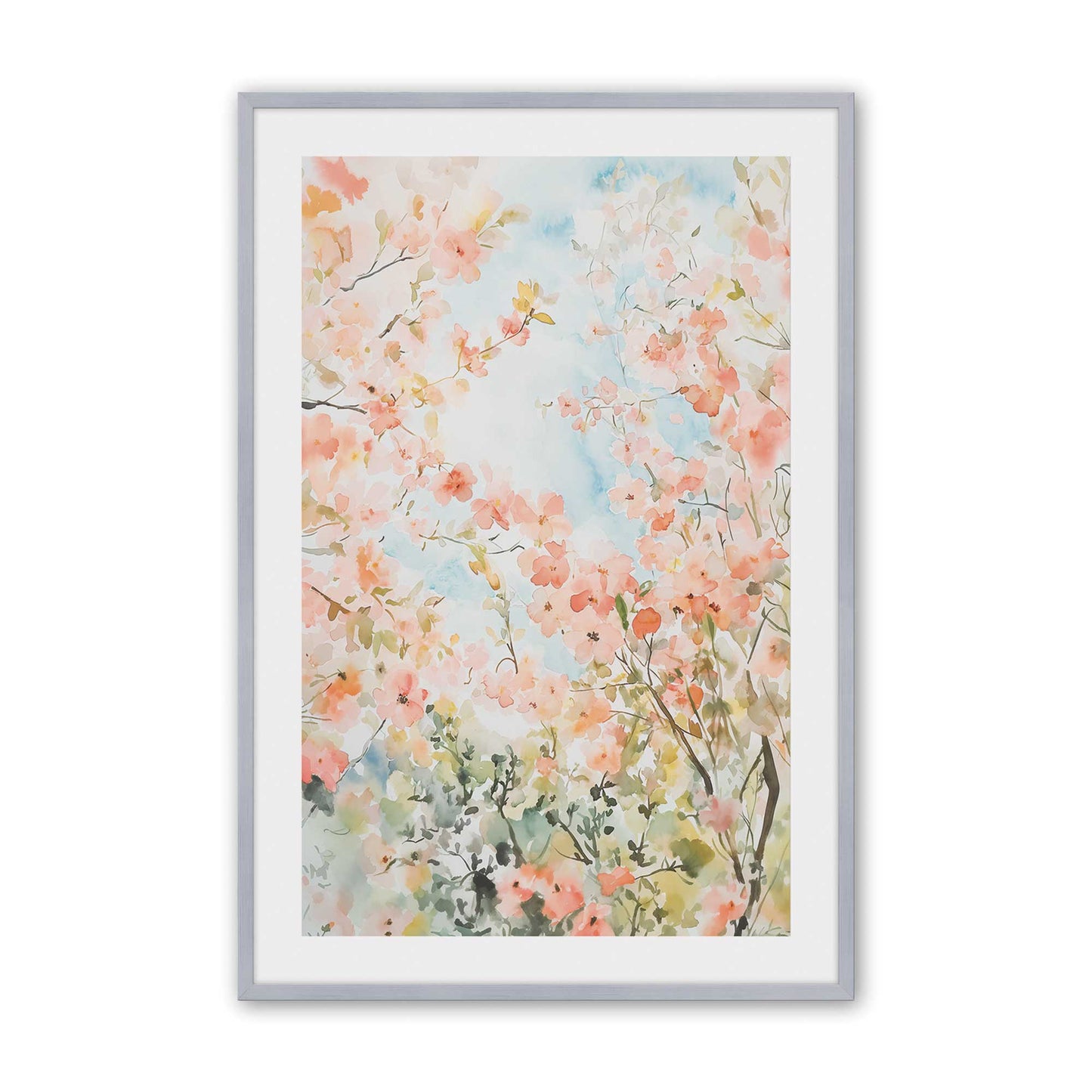 [Color:Polished Chrome], Picture of art in a Polished Chrome frame