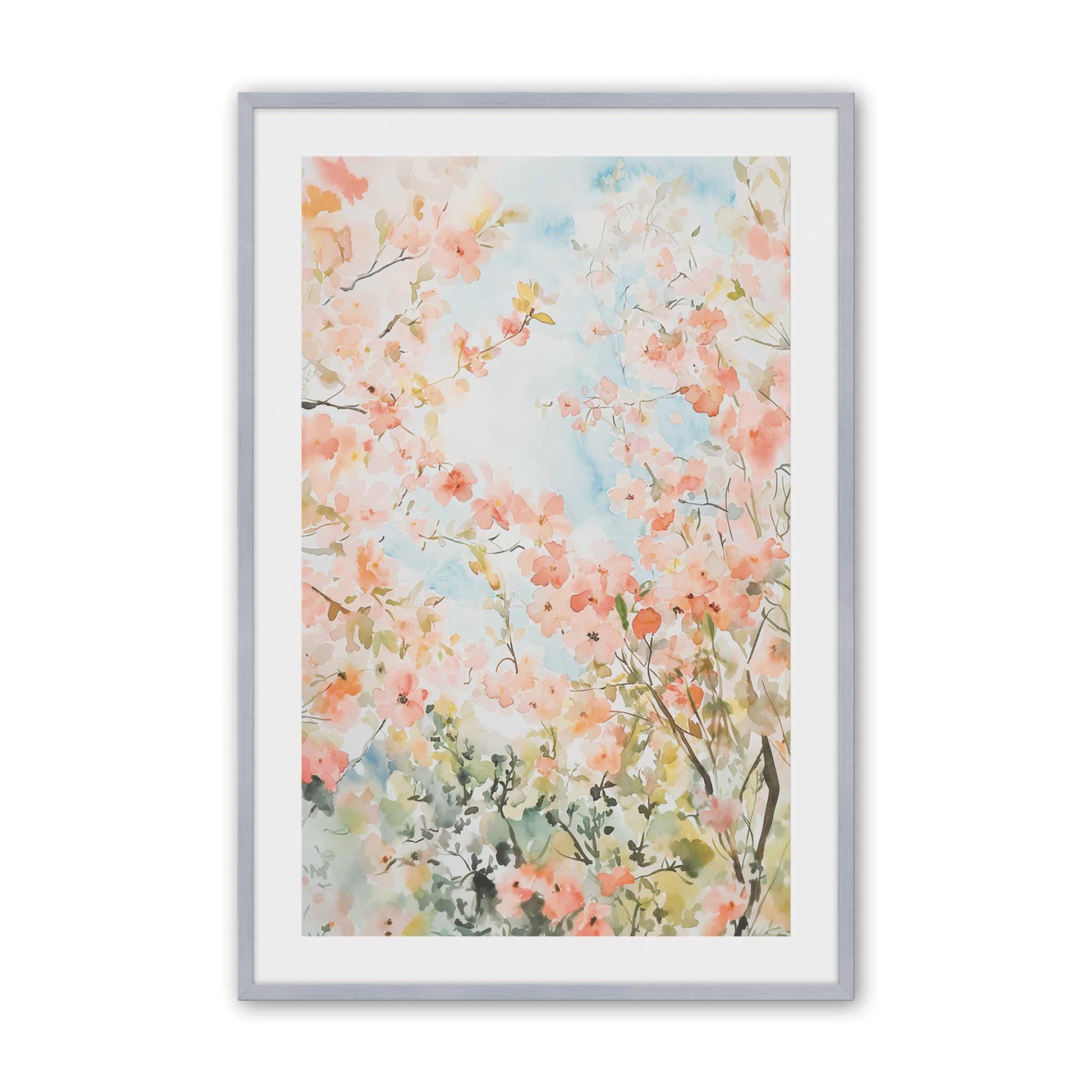 [Color:Polished Chrome], Picture of art in a Polished Chrome frame