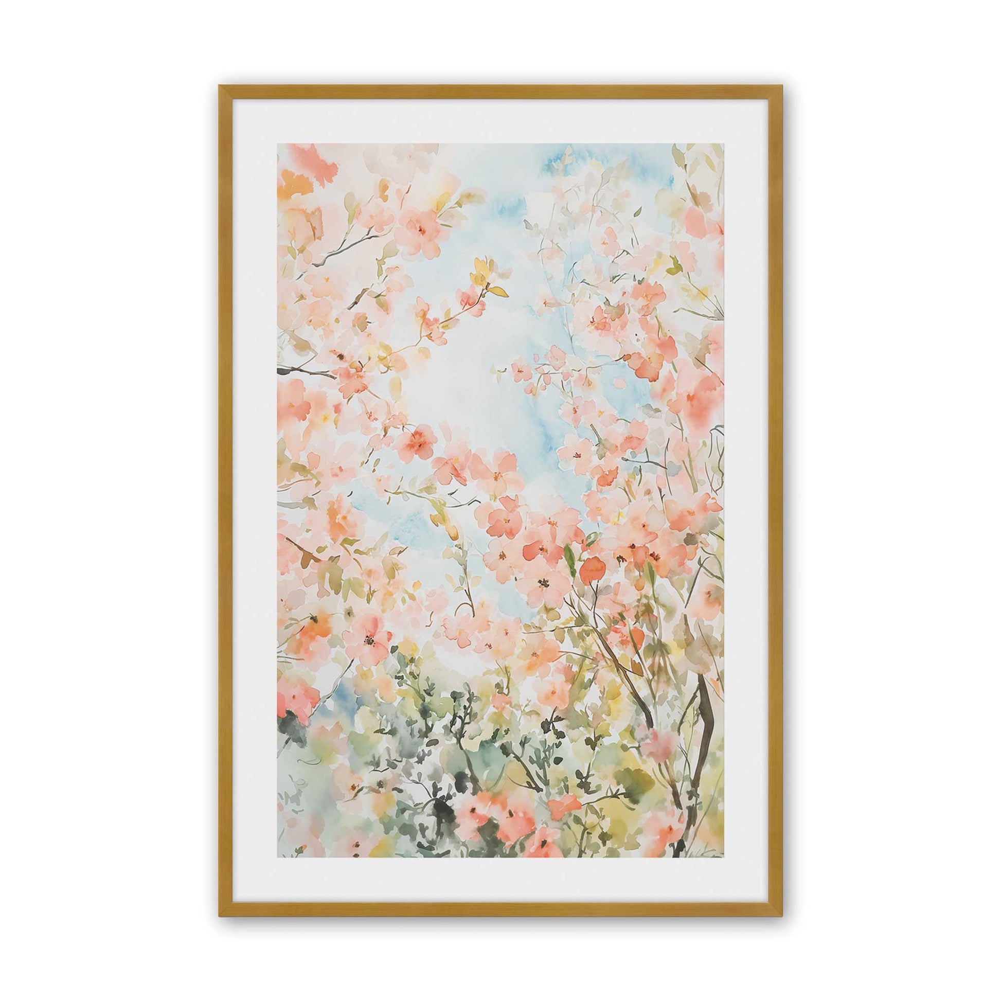 [Color:Polished Gold], Picture of art in a Polished Gold frame