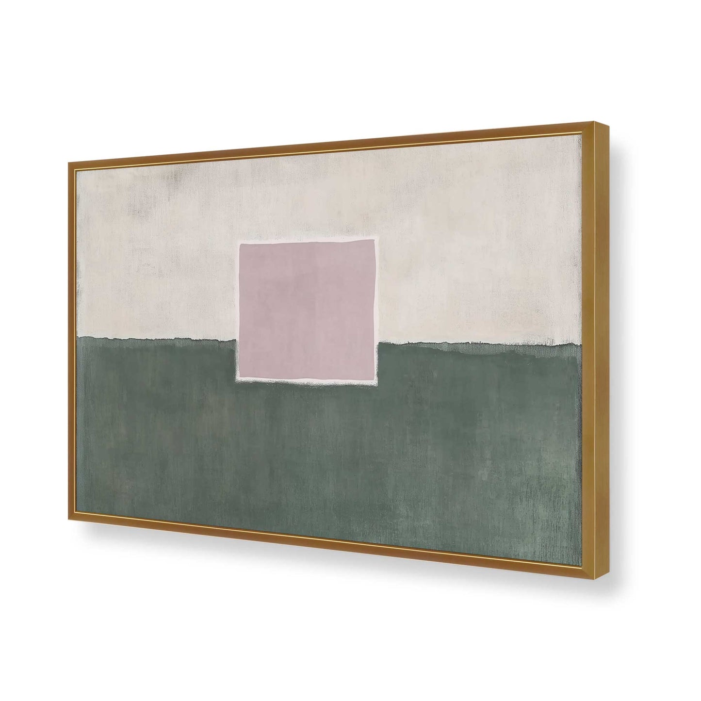 [Color:Polished Gold], Picture of art in a Polished Gold frame of the corner
