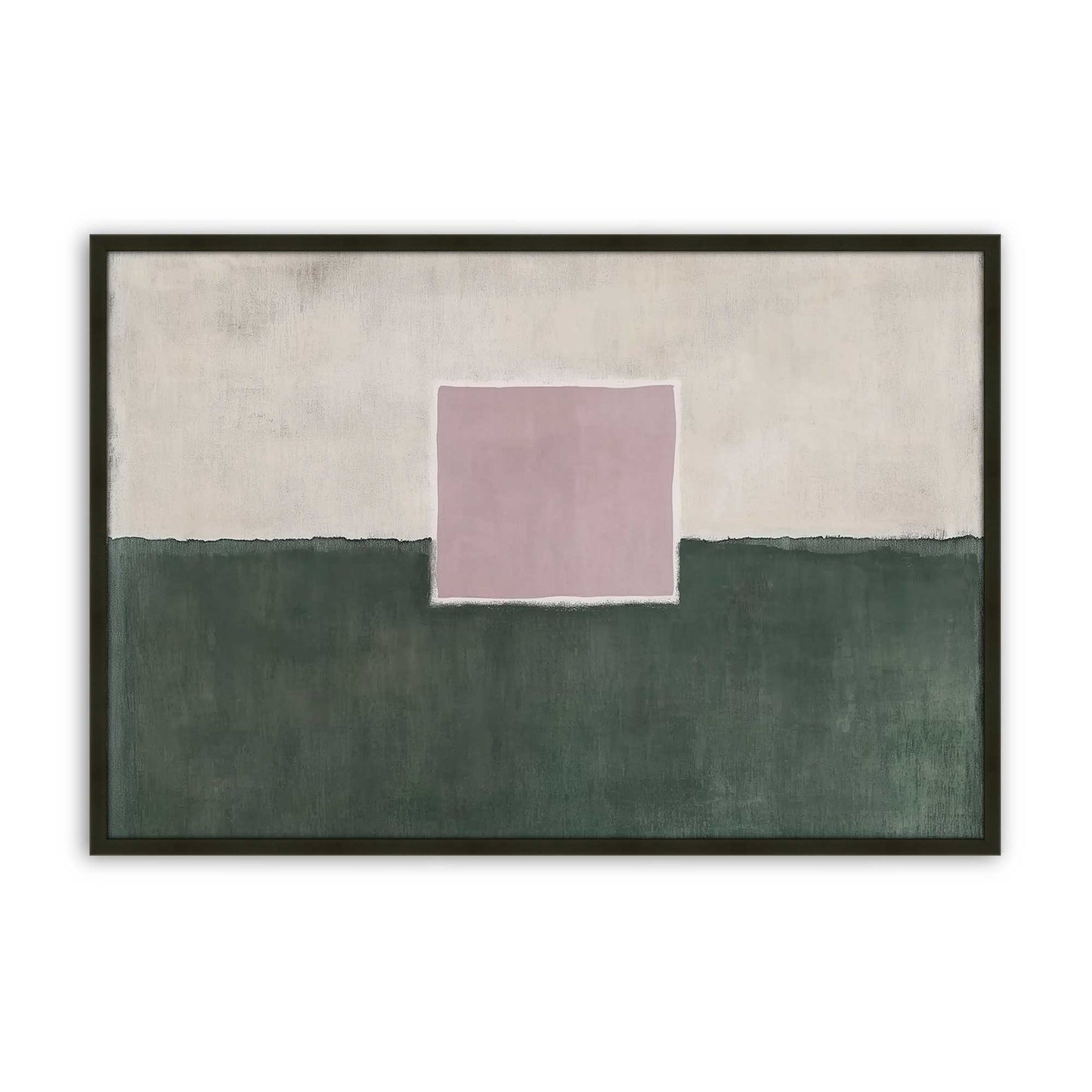 [Color:Satin Black], Picture of art in a Satin Black frame