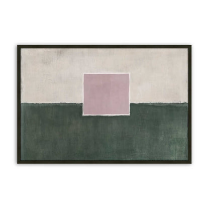 [Color:Satin Black], Picture of art in a Satin Black frame