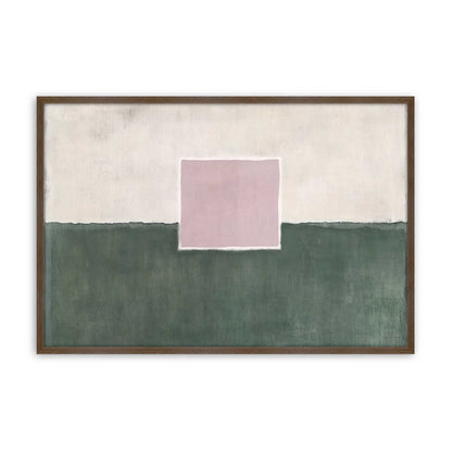 [Color:Walnut], Picture of art in a Walnut frame