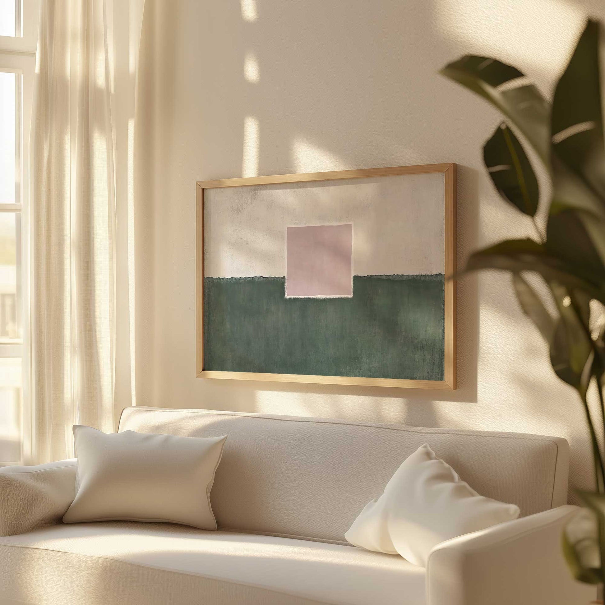 Picture of art in a room